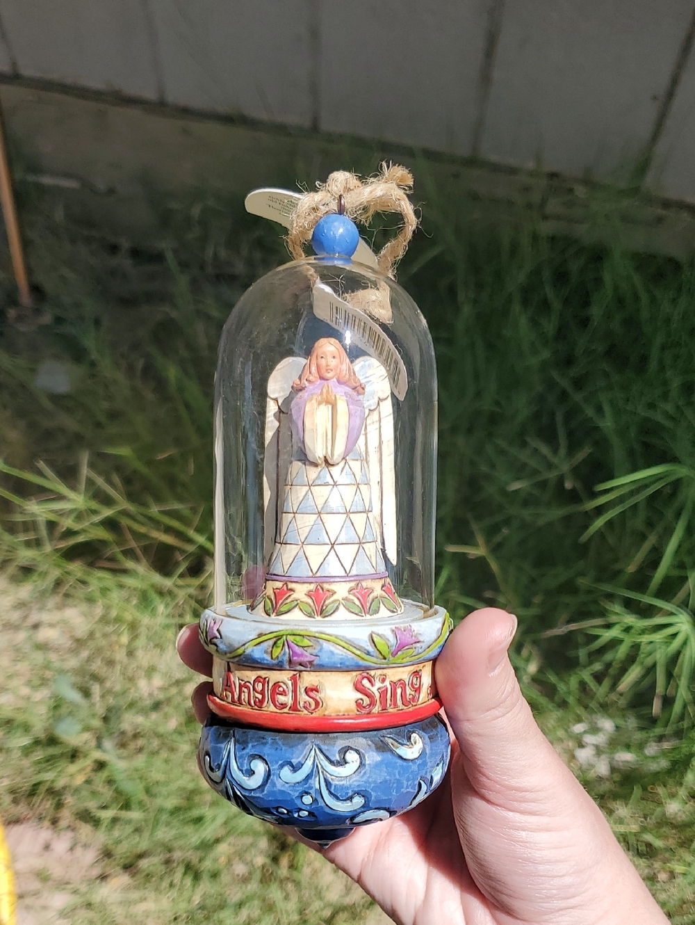 Jim Shore Heartwood Creek “Angels Sing” Angel Ornament